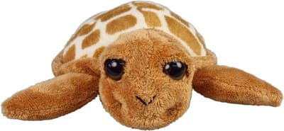 Unitoys - Kleine bruine Schildpad 15cm - Knuffel