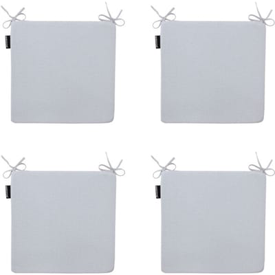 Madison - Zitkussen Panama light grey - Ca. 40x40 cm - Set van 4