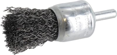 Ivana Penseelborstel Gegolfd Staaldraad Met Schacht 6mm 22x0.30x25mm