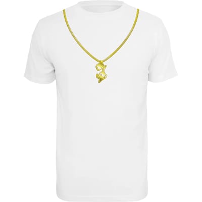 Urban Classics Heren Tshirt -L- Roadrunner Chain Wit