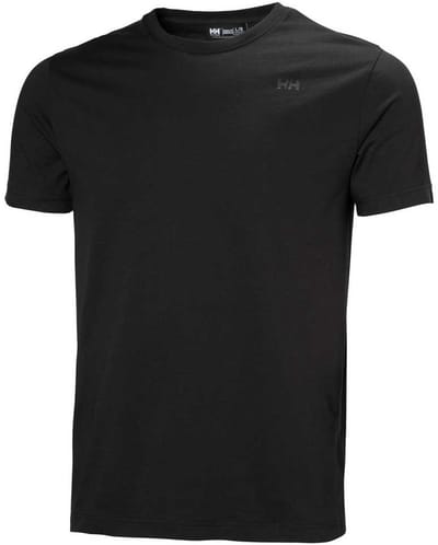 Helly Hansen Core Graphic T 2.0 T-shirt Met Korte Mouwen Zwart M Man