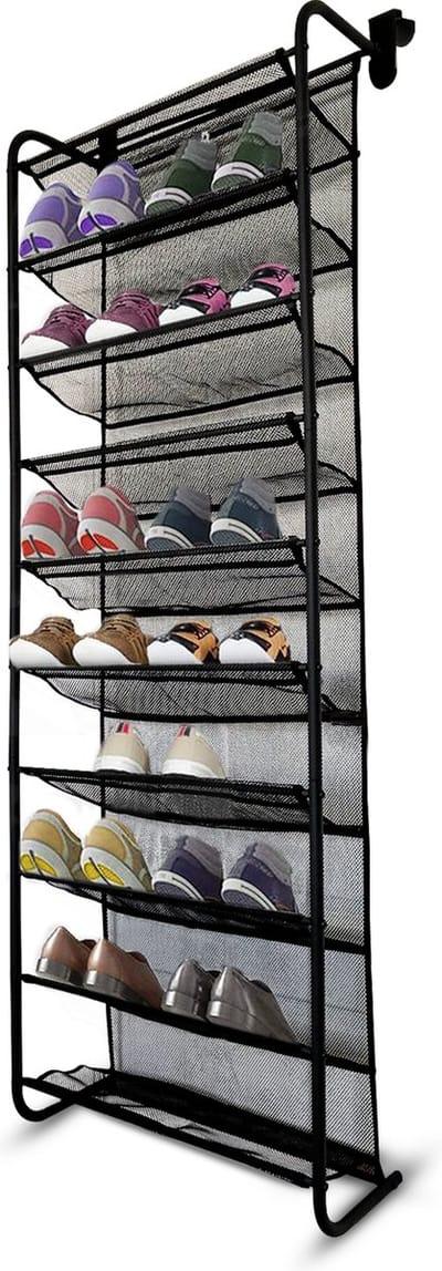 Schoenenrek Deurhanger – Schoenenrek Deur – Schoenenrek Hangend – Deurrek – Schoenenopbergers – Opbergsysteem voor schoenen – Schoenen Organizer