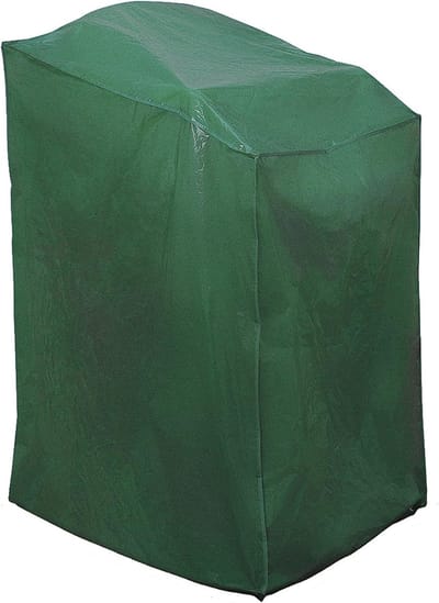 Famanu – Tuinmeubelhoes voor stoelen - waterdichte beschermhoes voor buitengebruik - duurzaam en stevig materiaal - groen van kleur - beschermt meubels tegen regen - zonlicht - stof en vuil - geschikt voor tuin en terras