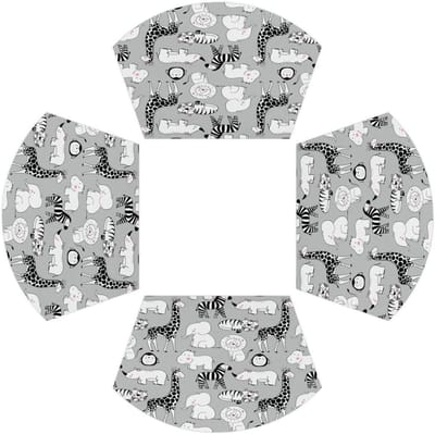 Tafeldecoratie Set - Placemats Keuken - Tafel Beschermen - Hittebestendig Antislip - Set van 6 - Meerkleurig