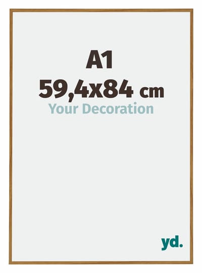 Your Decoration - Fotolijst A1 59,4x84 cm - Kunststof - Beuken Licht - Evry