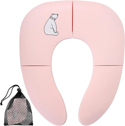 Opvouwbare Toiletbril voor Kinderen - Reisvriendelijke Zitting voor Peuters en Kleuters