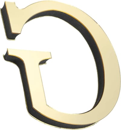 Dailygoods- Muursticker 3D Spiegel Effect - Zelfklevend - Acryl