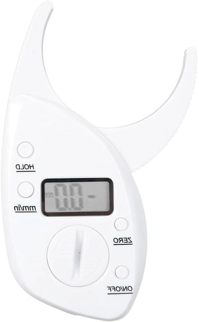 Lichaamsvet Caliper - Huidplooimeting - Fitness Doelen - Hoge Nauwkeurigheid - Digitaal LCD - Zwart