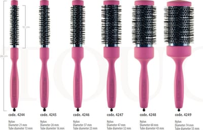 3ME Borstel nr 4246 FUCSIA 37MM