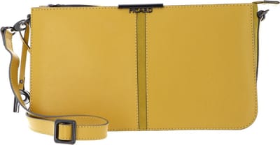 PICARD Leren Schoudertas Marie Crossbody Bag Lemon Geel