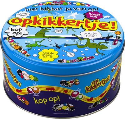 Snoeptrommel - Opkikkertje