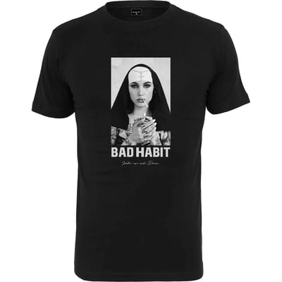 Mister Tee - Bad Habit Heren T-shirt - L - Zwart