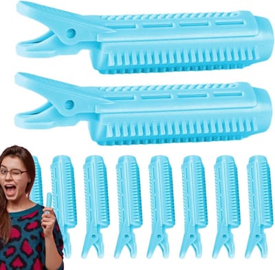 Volume haarclips - Wortelclips krulspelden - Haar stylen - Natuurlijk volume effect - 10 stuks - Zwart