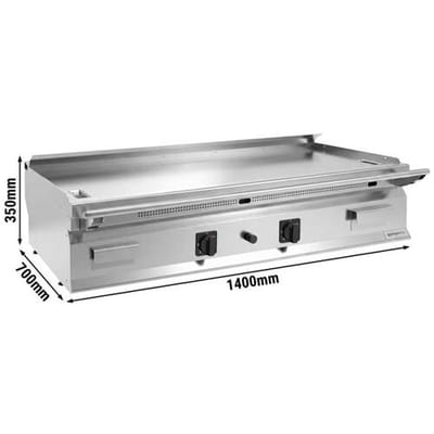 GGM Gastro Gas Teppanyaki Bratplatte - 24 kW