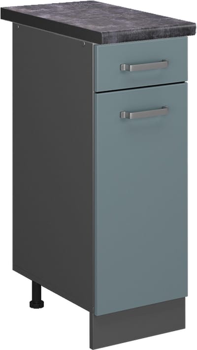 Vicco R-Line Keukenonderkast – 30 cm, WB Antraciet Blauw-grijs