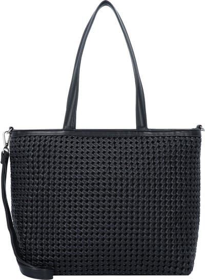 Gabor Schoudertas Katie Zip Shopper Black Zwart
