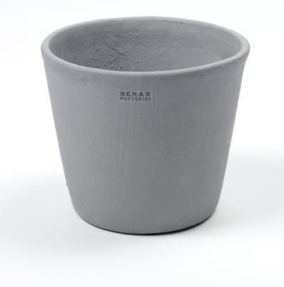 Serax Bloempot Sierpot Grijs D 13 cm H 11 cm  Voordeelaanbod per 2 stuks