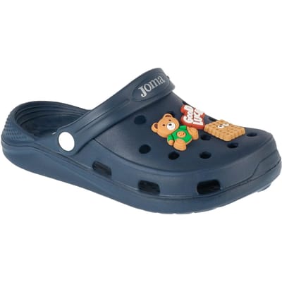 Joma S.Froc Jr 25 SFROCJS, voor een jongen, Marineblauw, Slippers, maat: 28