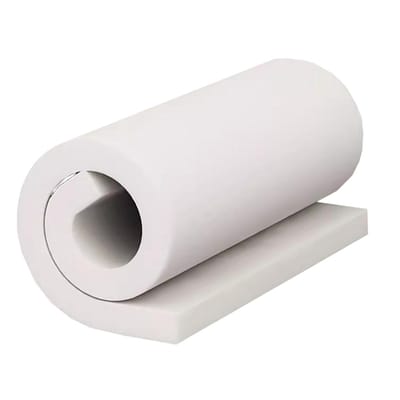 Stevig Schuim - Vulling Kussen - Comfortabel Zitten - Hoge Dichtheid - 180x50cm dik - Wit