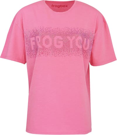 Frogbox • roze t-shirt Frog You • maat 36