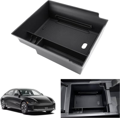 Center Console Opbergdoos voor Hyundai Ioniq 6 (2023-2025) - Armsteun Organizer, Handschoenenkast Accessoire, Auto Interieur Verbetering