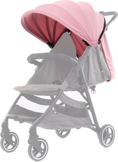 Baby Monsters Kinderwagenkap Kuki Textiel Roze