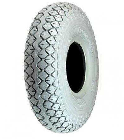 Silema - Scootmobiel buitenband met blokprofiel (4.10 / 3.50 x 4 Grijs C-189)