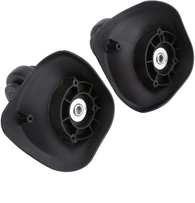 NTH products- Bagagewiel Stevig - Vervangend Wieltje - Kofferaccessoire - 2 Stuks - PVC - Duurzaam - Kofferwiel