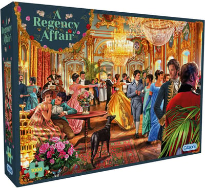 Gibsons - Een Regentelijke Kwestie ("A Regency Affair") - Steve Crisp - 1000 stukjes - 68×49cm - Legpuzzel voor Volwassenen