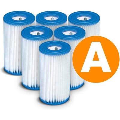 Pompfilterset Type A 6 stuks INTEX 29000 x6