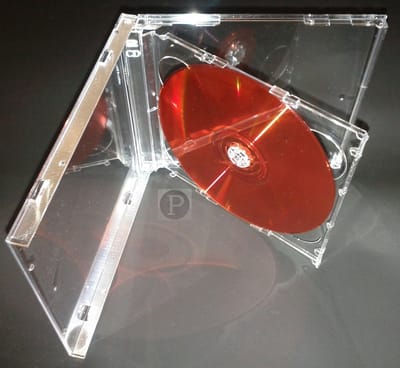 Dailygoods - Dubbele CD Jewel Cases - Duidelijk - 10 stuks - CD-opslag - Bescherming voor je muziek - Ideaal voor verzamelaars - Geschikt voor standaa...