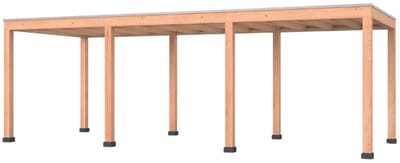 Douglas overkapping, 750 x 300, Westwood Elegant Plus