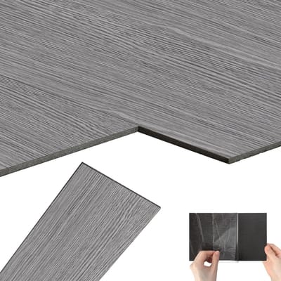 36 Zelfklevende PVC Vloertegels Houtlook Antislip Waterdicht Vinyl Plank