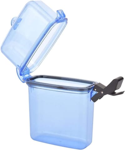 Transparante Plastic Duikdoos met Touwhaken voor Onderwatergebruik, Geschikt voor Kano, Kajak en Surfen