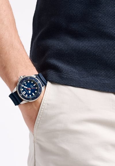 Nautica Nct Sea Dive Quartz Analoog Horloge Blauw Material 100% Roestvrij Staal & 100% Siliconaarmband 47 mm NAPSDF505, NAPSDF506