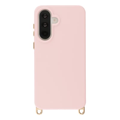Selencia Hoesje - Geschikt voor Samsung Galaxy A37 (5G) - Rivièra Backcover met Magnetische Ring met afneembare haakjes - Sorbet Pink