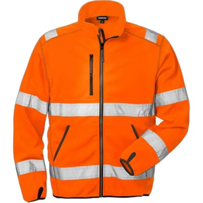 Fristads Hi Vis Softshelljack Klasse 3 4840 Ssl - Hi-Vis oranje - XS