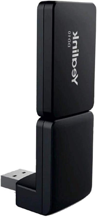 Draadloze USB Dongle - DECT Adapter - Telefoon Uitbreiding - Ruim Draadloos Bereik - 20-300m Bereik - Zwart