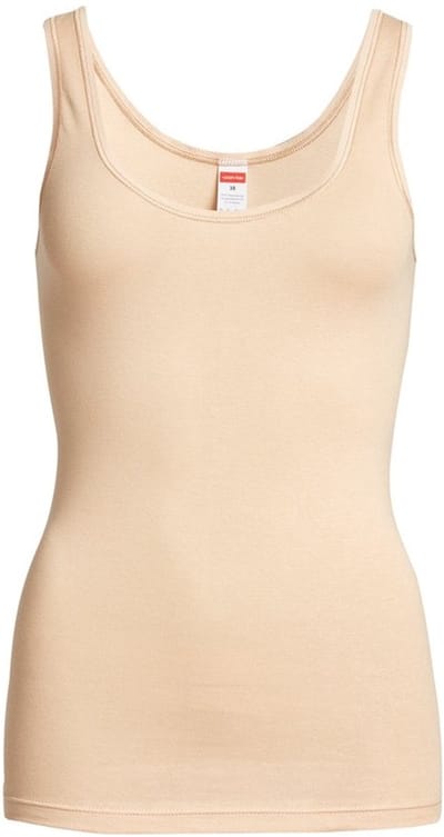 Con-ta - 2 dames hemden 714/4660 - brede band - beige - maat 50