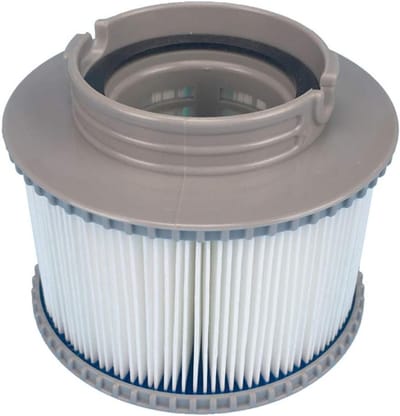 Set van 6 vervangfilters voor MSPA FD2089, filterpatroon voor zwembaden en spa's, waterzuivering en onderhoud