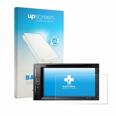 upscreen - Screenprotector voor Pioneer DMH-A240DAB - Folie Beschermfolie transparant antibacterieel
