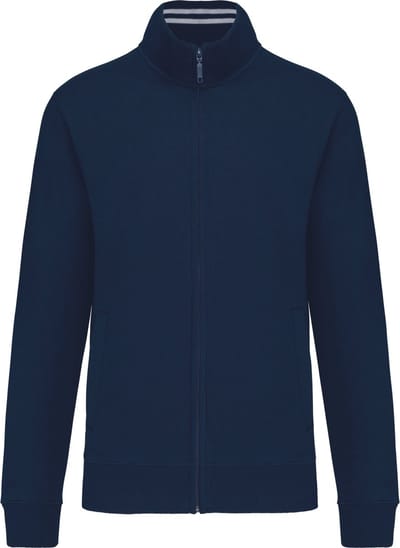 Kariban Herensweater met rits K456 - Navy - 3XL