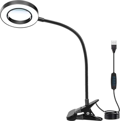 ApexArte® Loeplamp met Standaard - Lamp met Led Verlichting