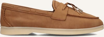 Notre-V Zalama-21 Loafers Dames - Instappers - Camel - Maat 37