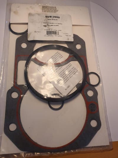 SUB 2600 Upper gear gasket set Mercruiser