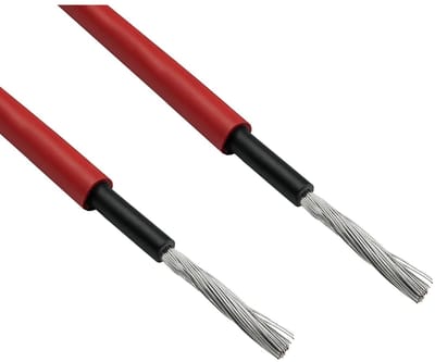 Solar PV kabel | 4mm² | IP67 | CPR B2ca | rood | 25 meter