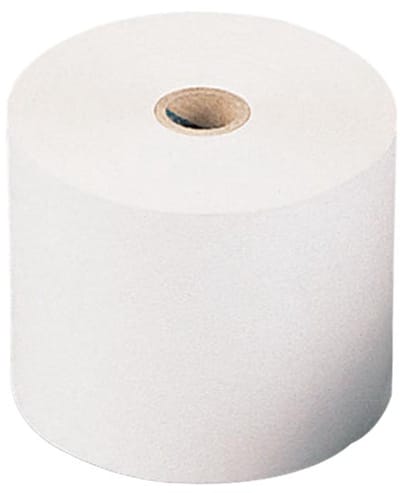 Thermische pinrollen 57 mm x 11 m, asgat 8 mm, pak van 5 rollen (5 stuks)