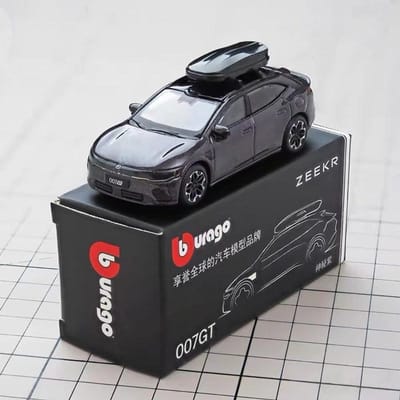 Bburago 1:64 Zeekr 007Gt Legering Stationwagon Automodel Diecast Metaal Nieuwe Energie Voertuig Automodel Simulatie Verzameling Kinder Cadeau