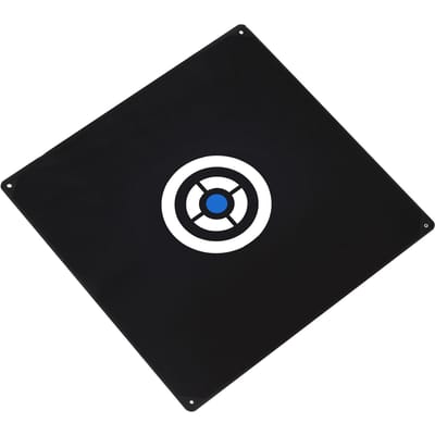 Swing Oefendoel Doek Bal Net Slaan Hulp Dik Canvas voor School Gymzaal Binnen Buiten Training 1.5x1.5m zwart