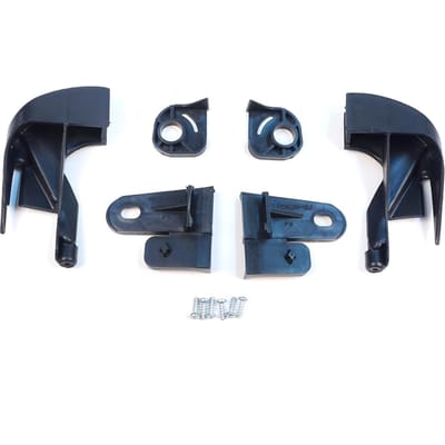 BHL61+BHL62 Support de phare Support de fixation Support de réparation Set de languettes Gauche Droite pour Fiat Fiorino MK3 225 Citroen Nemo Peugeot Bipper 2007-2020 6212F4 6212F3